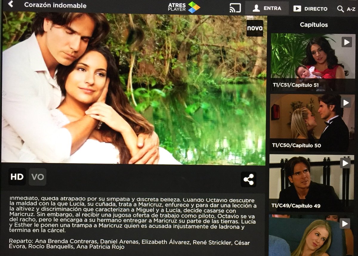 MundoBrecoEs's tweet photo. Pueden revivir todos los capítulos de #corazónindomable en #atresmediaplayer 📺🇪🇸🐒❤️ @anabreco https://t.co/NEx3usx6SP