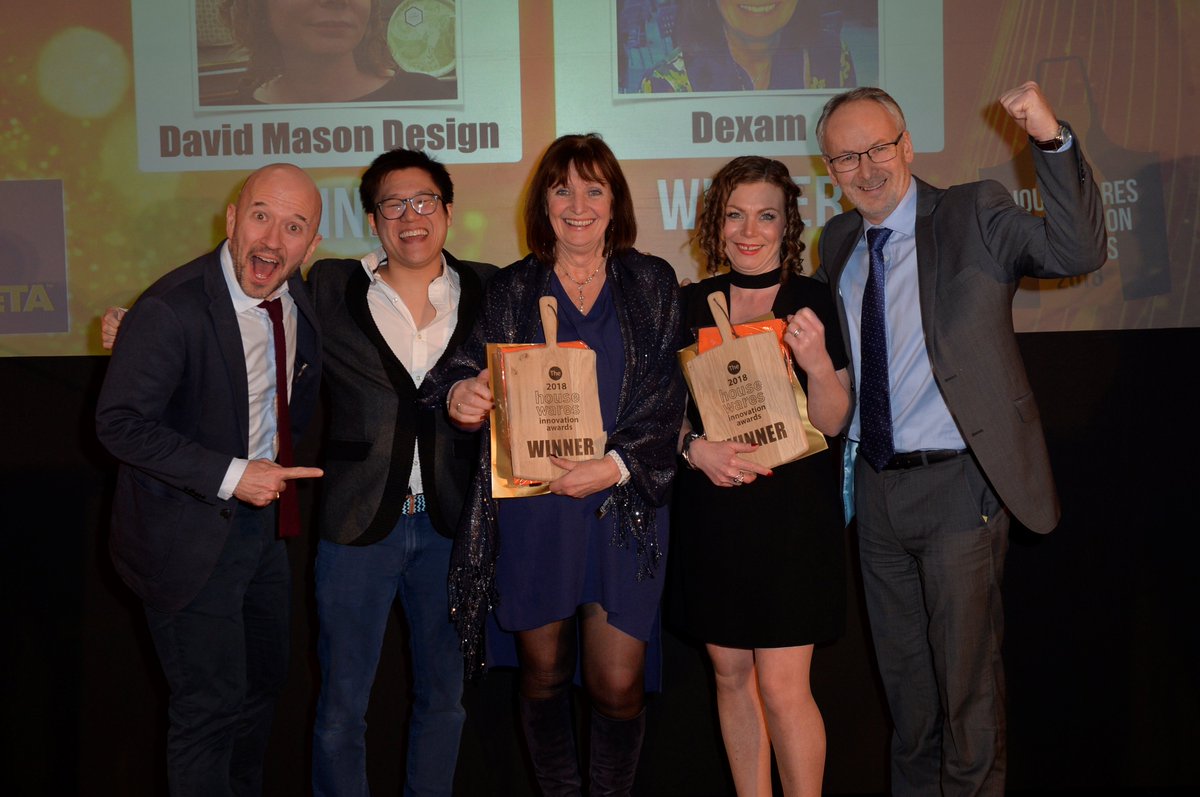 HousewaresInnov's tweet photo. Up next, Best Housewares Sales Person sponsored by @BHETA_trade. This year we have TWO outstanding winners, Rachel Proctor from @DavidMasonDsign and Sue Knight from @DexamInt #DoubleCongrats #HousewaresInnov https://t.co/fiifUd5i03