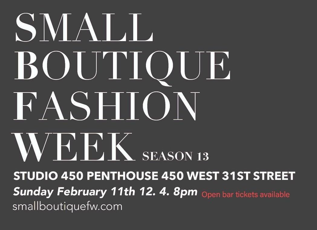 ArielIncDesigns's tweet photo. We're excited to be apart of this event w. @SMALLBOUTIQUEFW this weekend in NYC. Get your tickets RIGHT NOW: https://t.co/HOP34yRB4M #SBFW #ArielIncTour https://t.co/KI4PmHJhYB