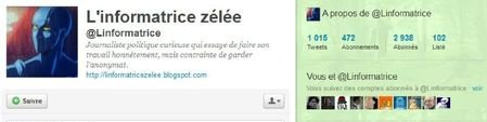 GLookathat's tweet photo. Le compte de #linformatrice félée en 2011... via @antennerelais
https://t.co/uT59P5RhFP https://t.co/TKkwJktRRt