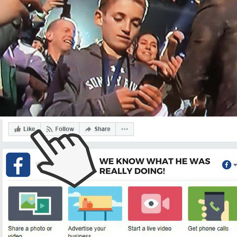 ElmosAutoBody's tweet image. Selfie kid knows the drill!