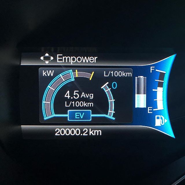 mapsgirl's tweet photo. Today I celebrated 7 months of loving my @fordcanada Cmax Energi and I hit 20,000kms! #fordcanada #cmaxenergi #cmax #commuter https://t.co/J6qvQRnnW4 https://t.co/yh32ReEPmF