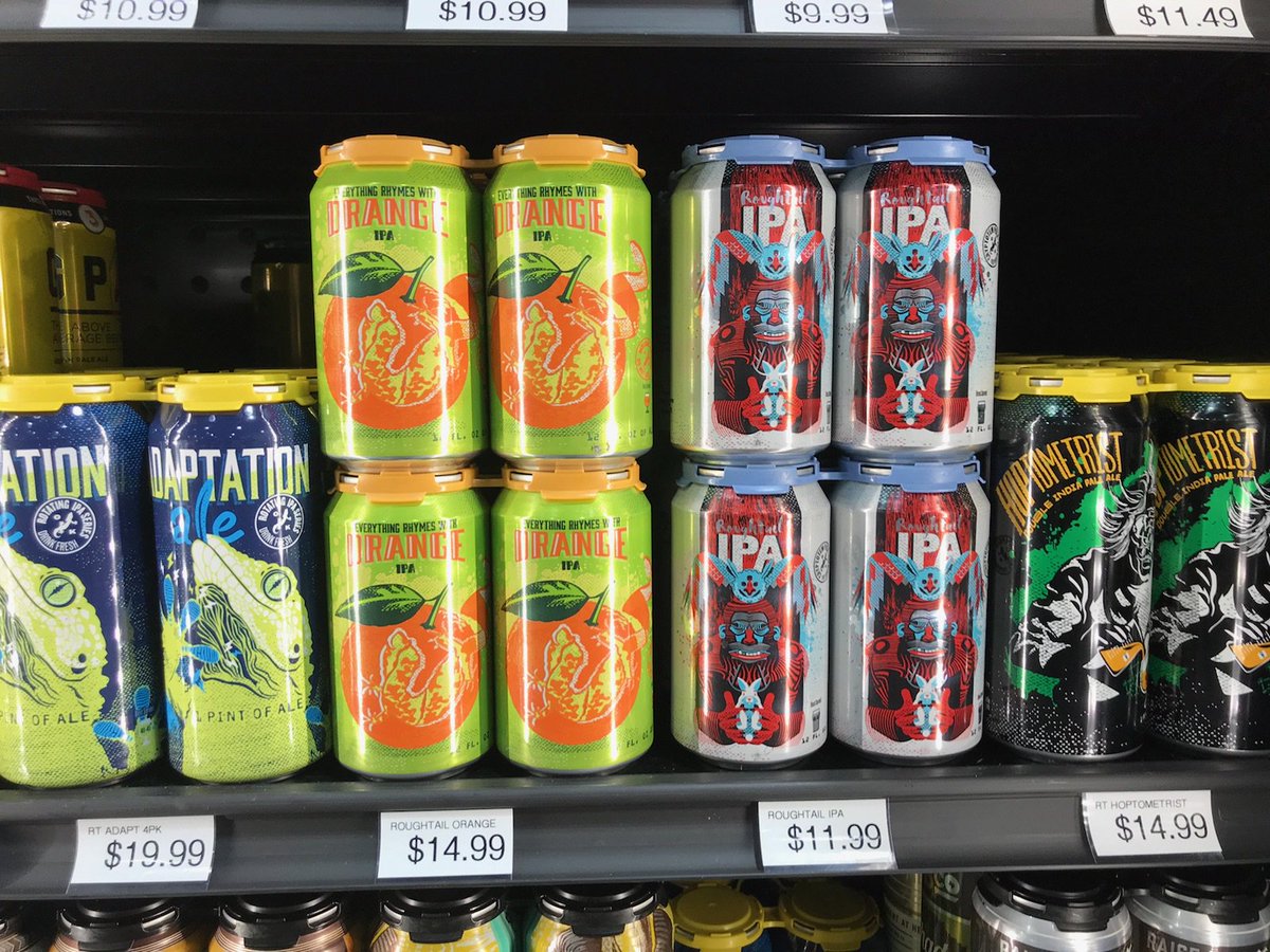 FullClipATX's tweet photo. Our friends at Bread Basket off Manchaca just picked up the full line up of @Roughtailbeer! Come get some! #craftbeer #ipa #hopsfordays https://t.co/kanfyj7lwZ