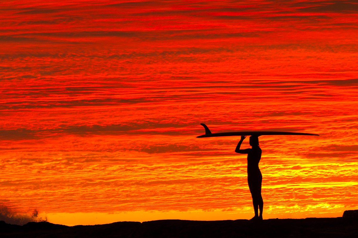 wsl's tweet image. Fire sky morning 🔥 Photo by Fran Miller