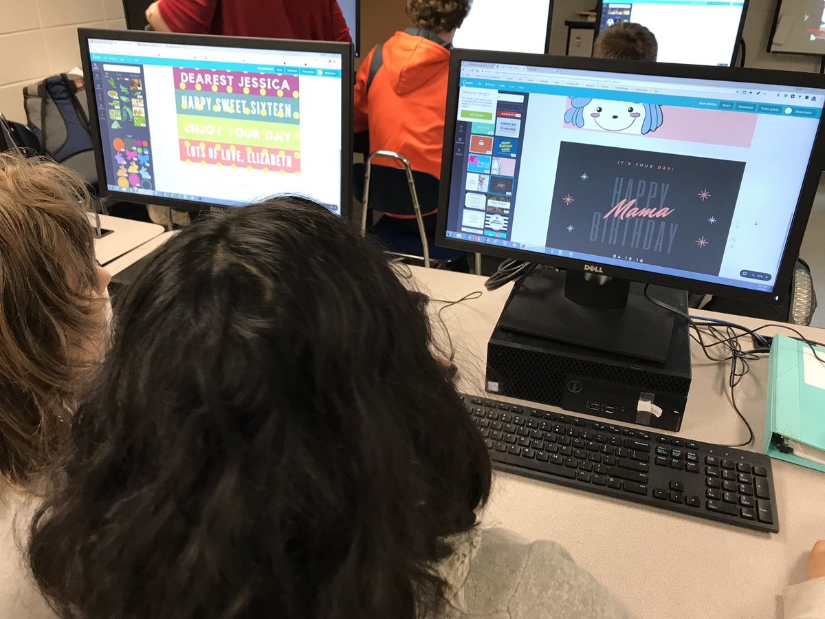 PreisigJessica's tweet photo. Ss @EdgeAnita explored @canva today in #DigitalLiteracy #RCEcreates https://t.co/UsOkQ9y4B9