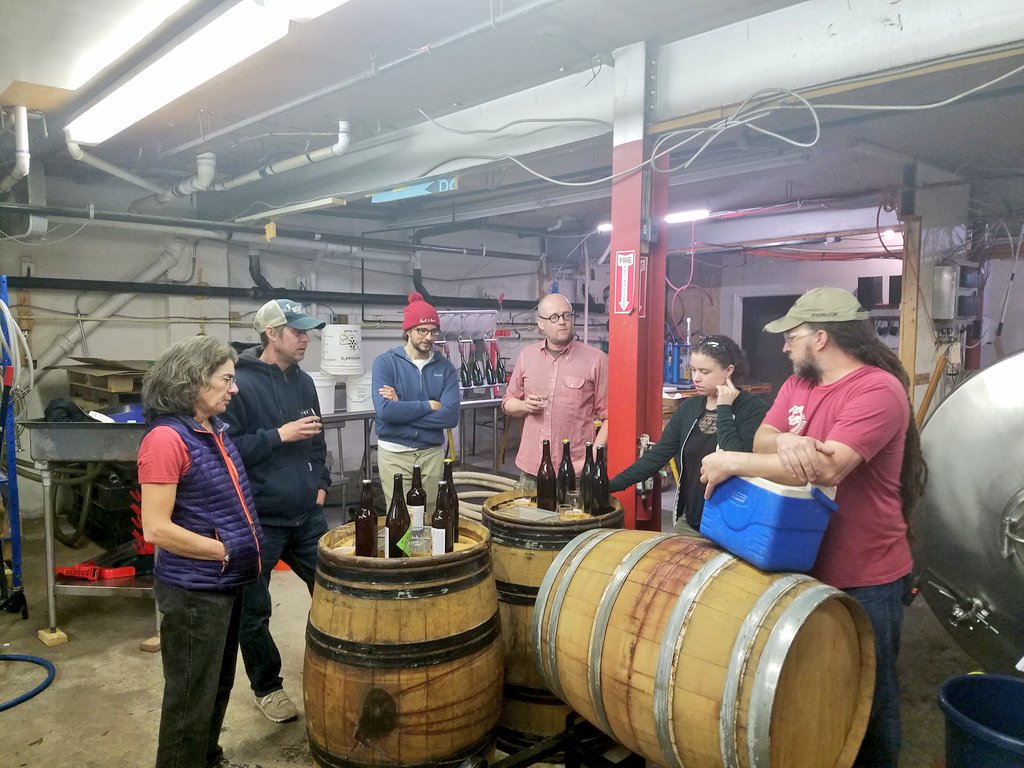 MadFermentation's tweet photo. "Brewing" a recreation of Irma at @FreeWillBrewing with the original cast. My post about the original batch: https://t.co/OGo36M2YlQ https://t.co/uVBQQqJ1XM