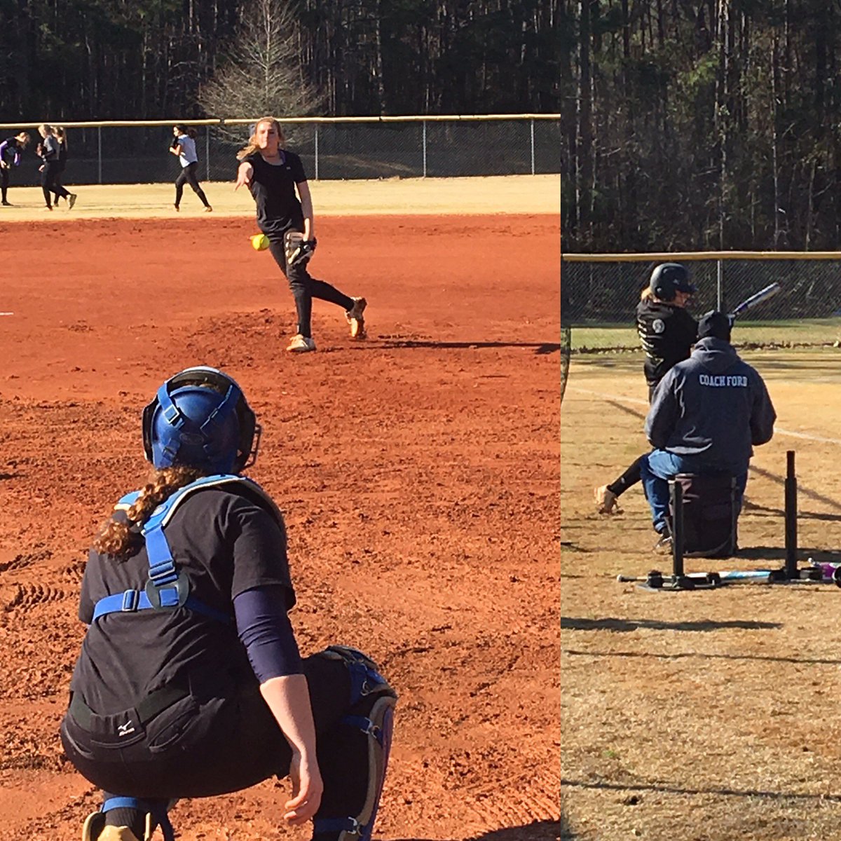 OCAFinsClub's tweet photo. OCA Softball practice is underway. Looking good ladies. Fins Up
#golandsharks
#landsharkssoftball
#ocasoftball
#oca
#landsharks https://t.co/Qa7bFkr7Jy