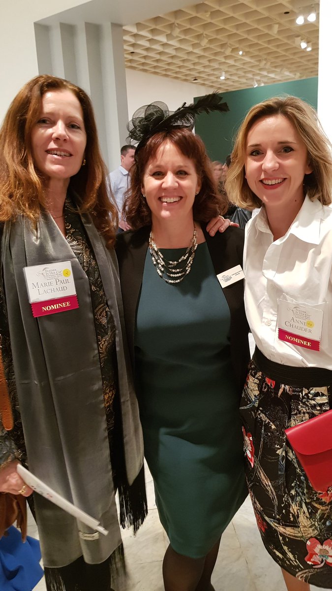 AnneMoulin2025's tweet photo. So proud to be aside of Marie-Paul Lachaud from @AratanaRx AND from #France!!! 3rd award of the #FIHC ceremony https://t.co/Y3G8TBQVa6