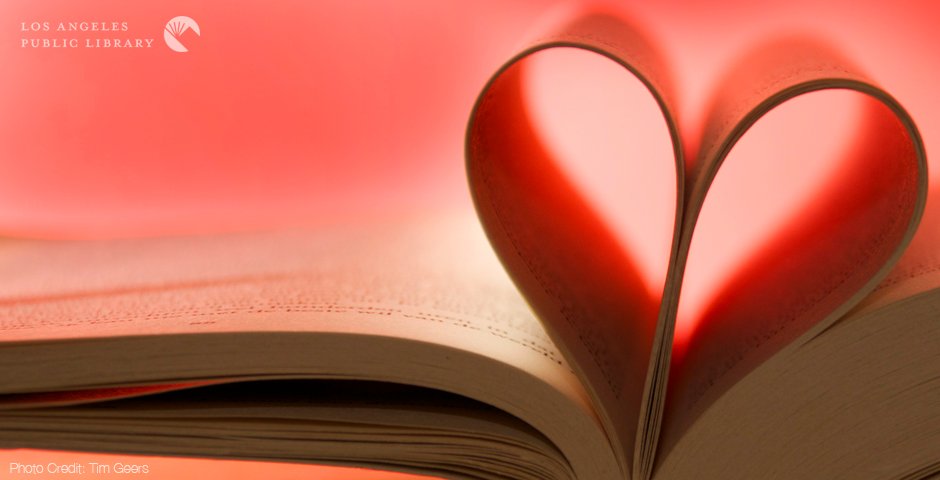 book in shape of hart