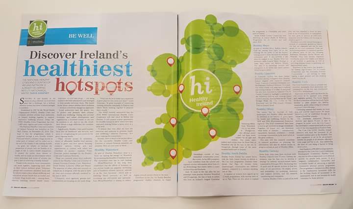 @HealthWaterford Did you spot the mention in the Healthy Ireland supplement in the Irish Independent?
The piece focused on the wonderful  #kindwaterford and Buddy Bench Initiatives #healthywaterford @HealthyIreland Thank you all involved.