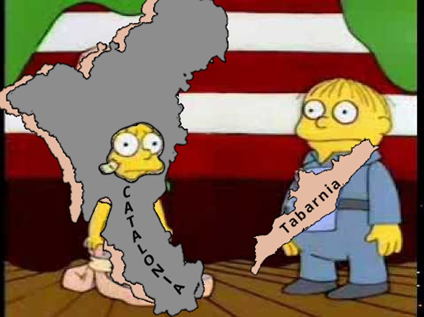 Resultado de imagen de los simpson y tabarnia