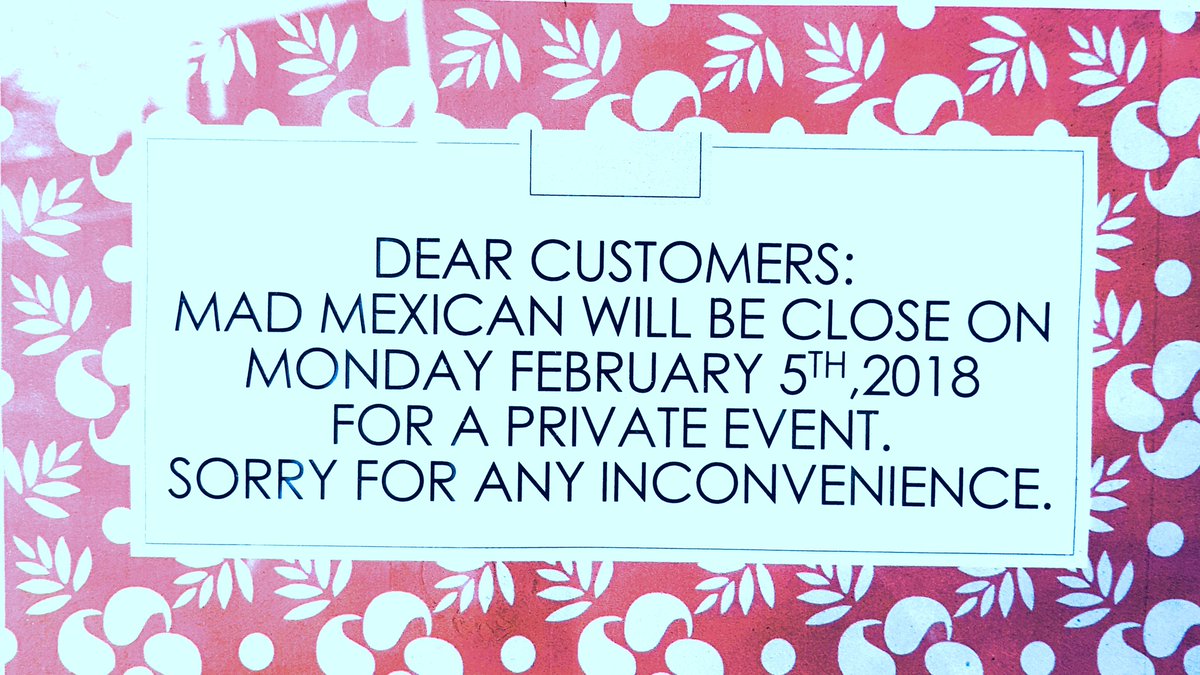 Mad Mexican Catch You On The Flip Side Tacotuesday Madmexican