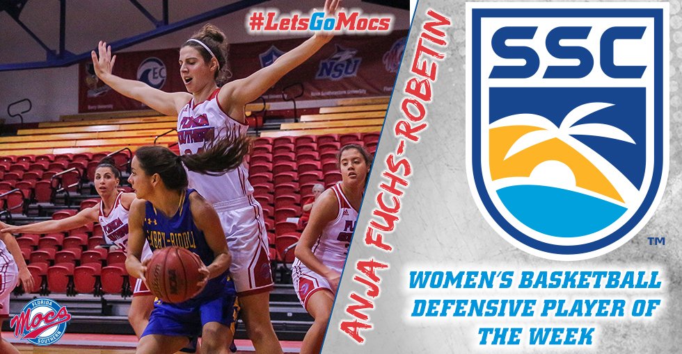 FSC_Mocs's tweet photo. HUGE week last week for @FSC_WBB - as the Mocs picked up a pair of @D2SSC victories. @CGiardina22 was named as the SSC Player of the Week, while Anja Fuchs-Robetin is the Defensive Player of the Week. Read more at https://t.co/leFEntVG9T! #LetGoMocs https://t.co/DQuToIEdsI