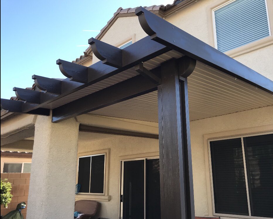 BellaPatioLV's tweet photo. Call now and we will get your patio cover up before the heat arrives! ☀️
702-463-7499
#patiocover #patiolife #solid #lattice #combo #corbel #scallop #miter #homeimprovement #architectualphotography #aluminumpatiocovers #duralum #alumawood #BellaPatio https://t.co/MIBdV1sVLy