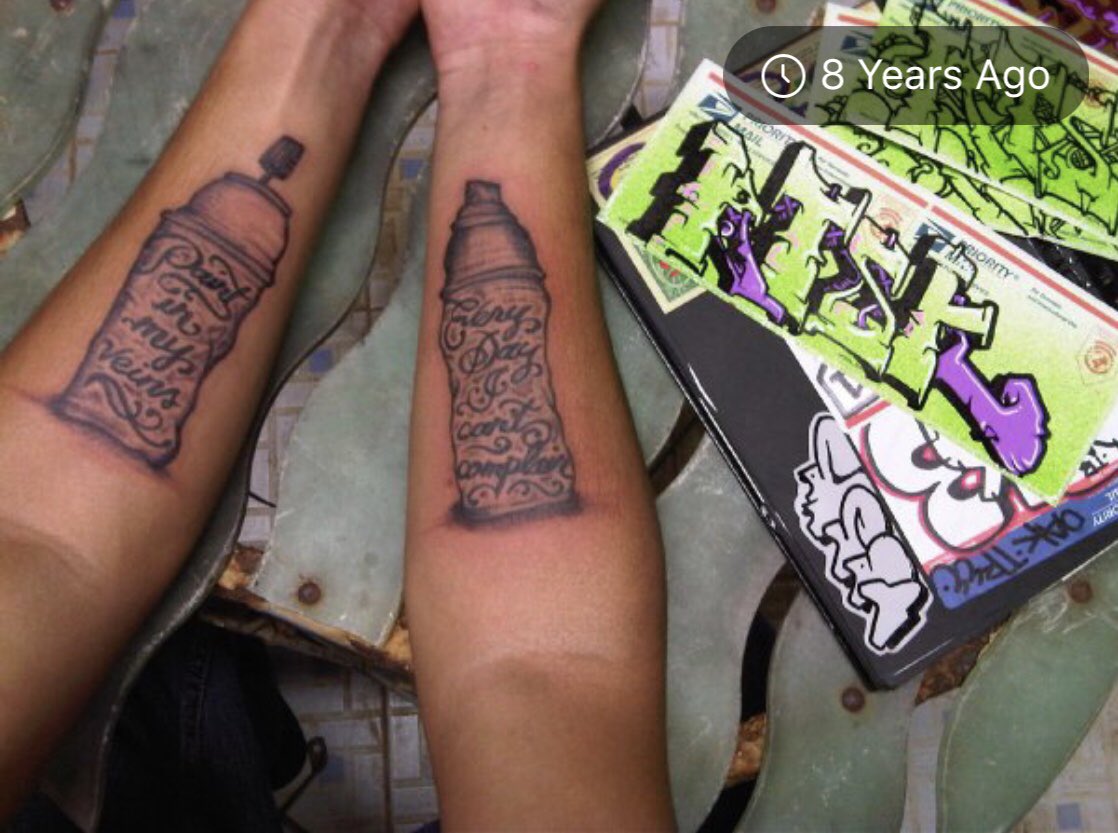 robbysalbahe's tweet photo. 8 years ago my brother @MarianasMonster blessed me with the opportunity to utilize his skin as my canvas to immortalize his passion with mine ππΌ #LaFamilia #TTDOM #4LIFE https://t.co/szh31kjoyl