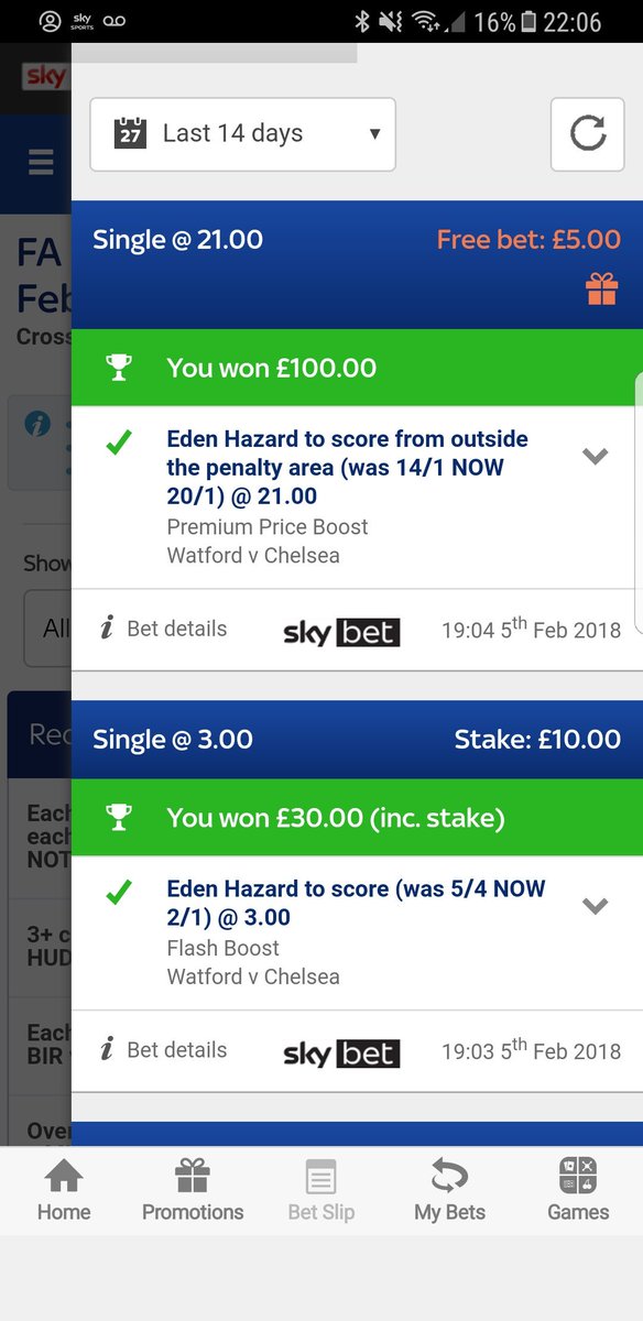 Jack__Edwards's tweet photo. Cheers Eden @SkyBet https://t.co/I9uPI7uXXR