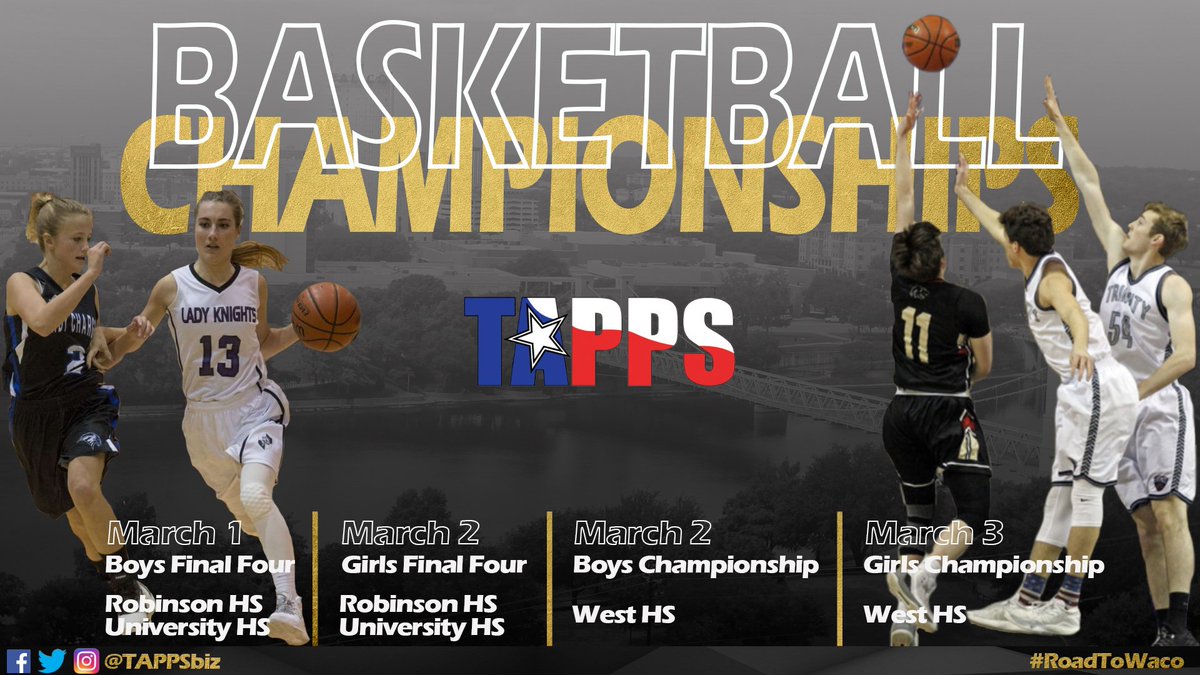 TAPPSbiz's tweet photo. February starts the TAPPS Winter Championship Season! We will be crowning Champions over the next 4 weeks!

Feb 7-9 - Swimming
Feb 17 - Wrestling
Feb 23-24 - Soccer
March 1-3 - Basketball

Good luck to all our our competitors! https://t.co/HWOUBadCjH