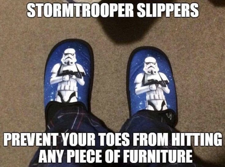 stormtrooper slippers