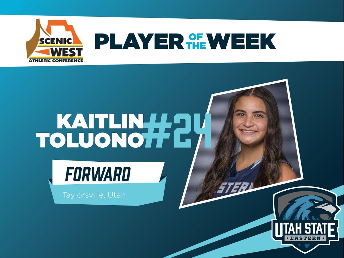 USUEAthletics's tweet photo. Toluono named SWAC Player of the Week

READ:https://t.co/i4NmGLBGw1 https://t.co/8wnMpdqhA4
