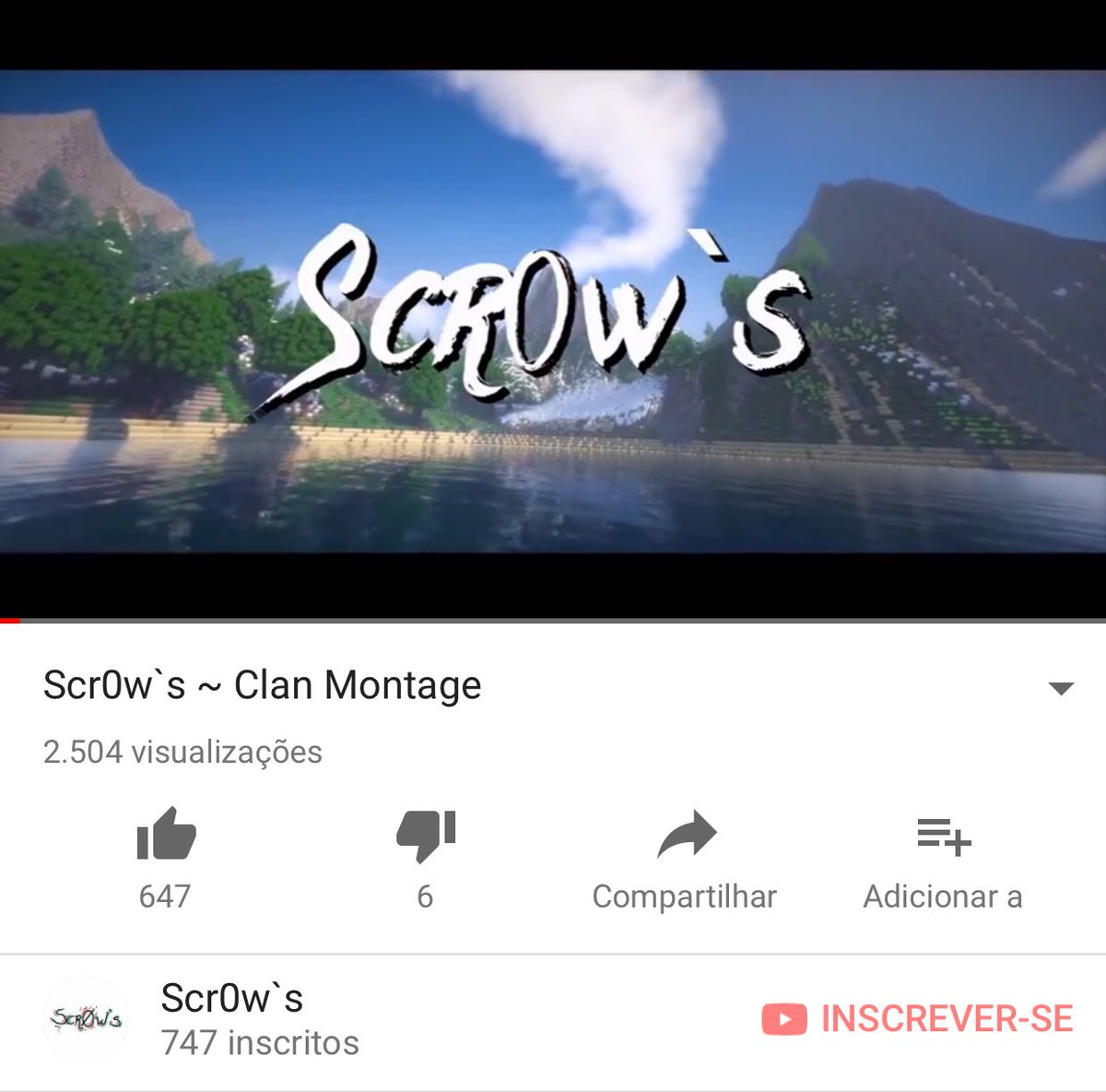 Scr0ws's tweet photo. Tudo isso em um dia, obrigado a todos <3 https://t.co/lqsBP7o6bl