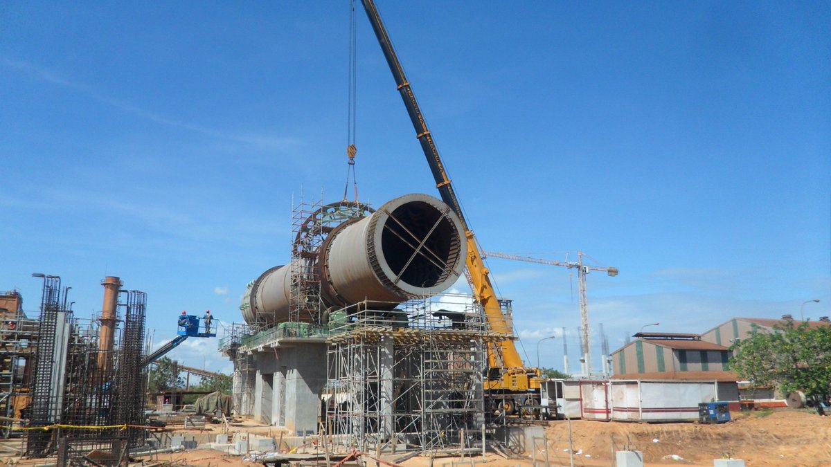 MccPlantaPellas's tweet photo. Durante este fin de semana se logró hacer varias actividades de montaje en la obra de construcción #2LPP: Área de Peletización montaje de engranaje o plato de peletizador. Área Secador alineación engranaje del secador. Área Molino montaje de virolas del molino sur para armado https://t.co/jL9FgTLzKp
