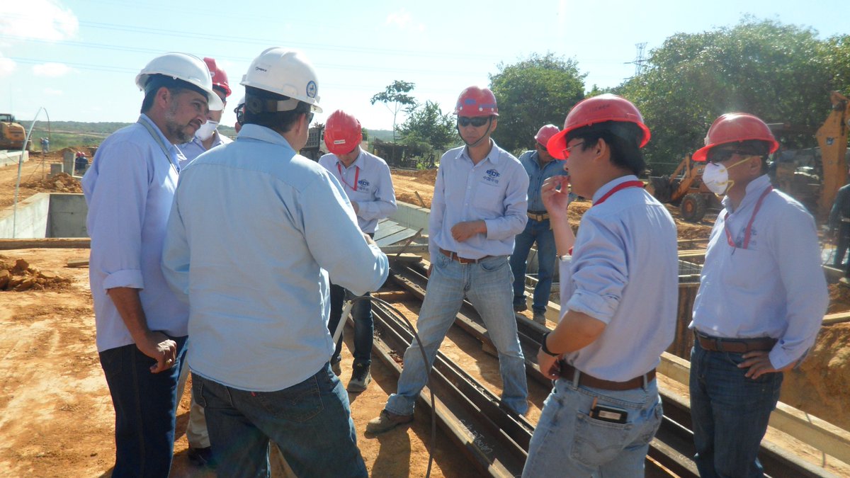 MccPlantaPellas's tweet photo. | #5Feb | Inspección de avances de la construcción de obra de la #2LPP en #FMO juntos con el equipos trabajador de la Empresa China #MCC y Empresa Venezolana #Vepica #SeguimosAvanzando juntos con @FerromineraCSV https://t.co/78xr4NqpZu