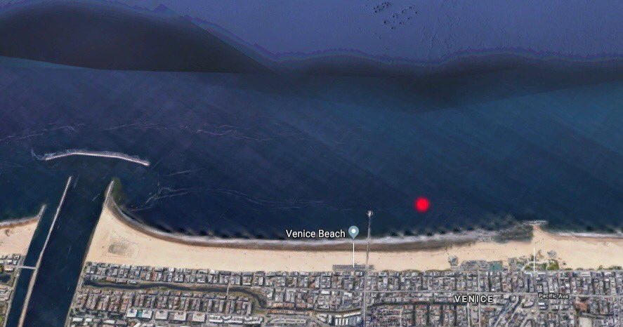 At 12:35 PM we observed an 8 foot shark 100 yards offshore. There has been no other sighting at this time.  If you see a shark:
·         Exit the water immediately
·         notify the closest Lifeguard
·         Remember, sharks are a part of the marine eco system