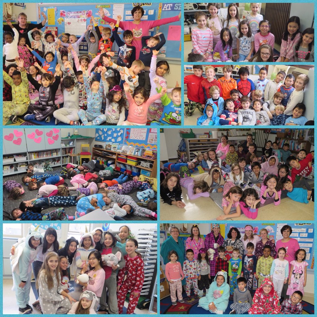 SFASchoolVan's tweet photo. Happy Catholic Schools Week @CISVA2 from SFA! Enjoying some fun in our PJs! Beginning our week in prayer. Guess what’s happening tomorrow? @BrandeeBuble is coming! #cisva #CatholicSchoolsWeek2018 https://t.co/VQrQ4yXYGg