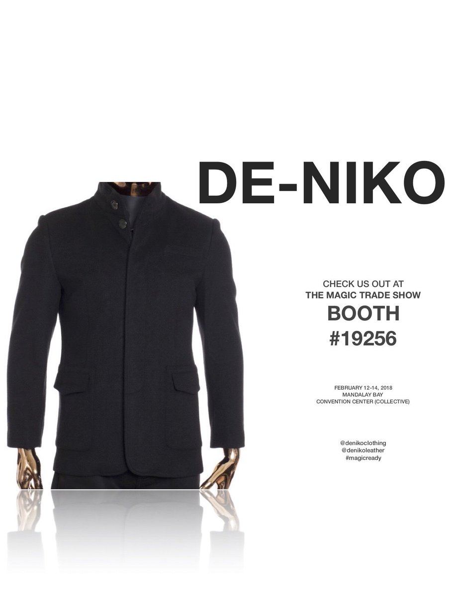 denikoclothing's tweet photo. #magicready #lasvegastradeshow #deniko #mensfashion #vegas @ubm @MAGICMarketWeek @MandalayBay #februaryfashion https://t.co/wk3bUZWltm