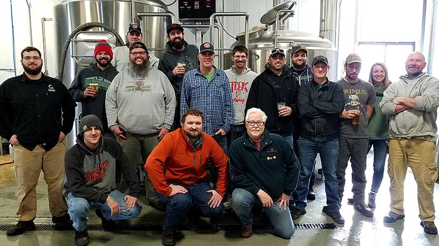 BEER MADE HERE. LIP LICKING GOOD - Read it at lickingeats.com  The TBCB Week party is getting started. All nine county brewers are collaborating on a beer to be released exclusively for TBCB2 this March. #TBCBWEEK #ExploreLC