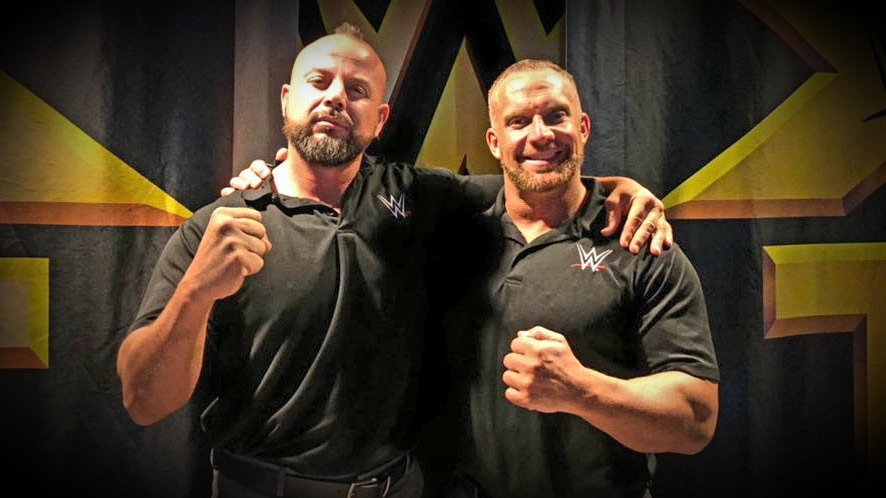 HartleyJackson_'s tweet photo. It was a great month coaching and producing for @WWENXT... now it's back to Japan to bury people!
Life isn't the same without @Johnny_Moss! With him coaching at the PC... the future of WWE is going to be insanely good!
#WWENXT #madeoftherightstuff #wwe #nxt #zero1 #TMDK https://t.co/6WklxW9ic2
