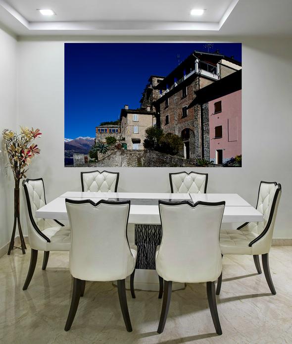 Visual Artist, Adrian Rodriguez 'Memoirs Of Como' is now available on our website... We love being transported directly to Italy through his beautiful work! #wallart #visualart bagaceousdesigns.com/products/memoi… #womeninbiz