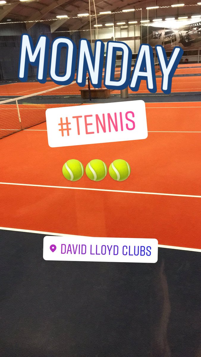 CompletelySprts's tweet photo. Starting the week off right with some Monday night #tennis @DavidLloydUK 🎾🎾🎾 https://t.co/MlM3fNLZFh
