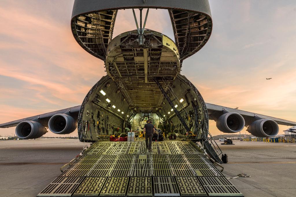 NASA's tweet image. The road to launch has many steps, but @NASAWebb is one step closer to liftoff after flying from pre-launch testing in Houston to California, where it will come together to form the world’s premier infrared space observatory. Take a look: go.nasa.gov/2BHnwgL