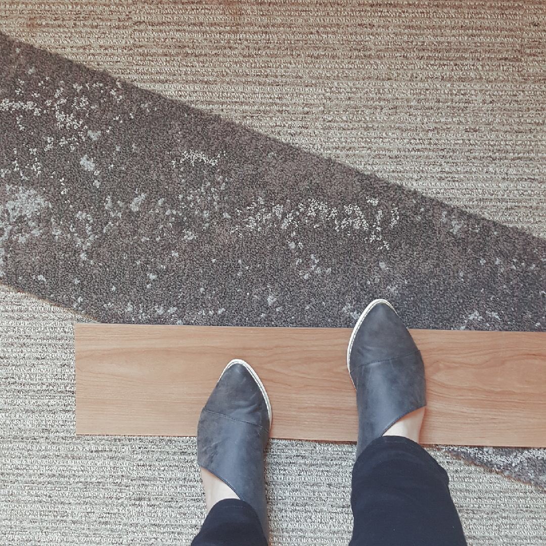 Its all about the texture!  Floor finishes on the board for an upcoming project. Mixing warm woods and textural grays. #ffkrarchitects #materialmonday #interiordesign
