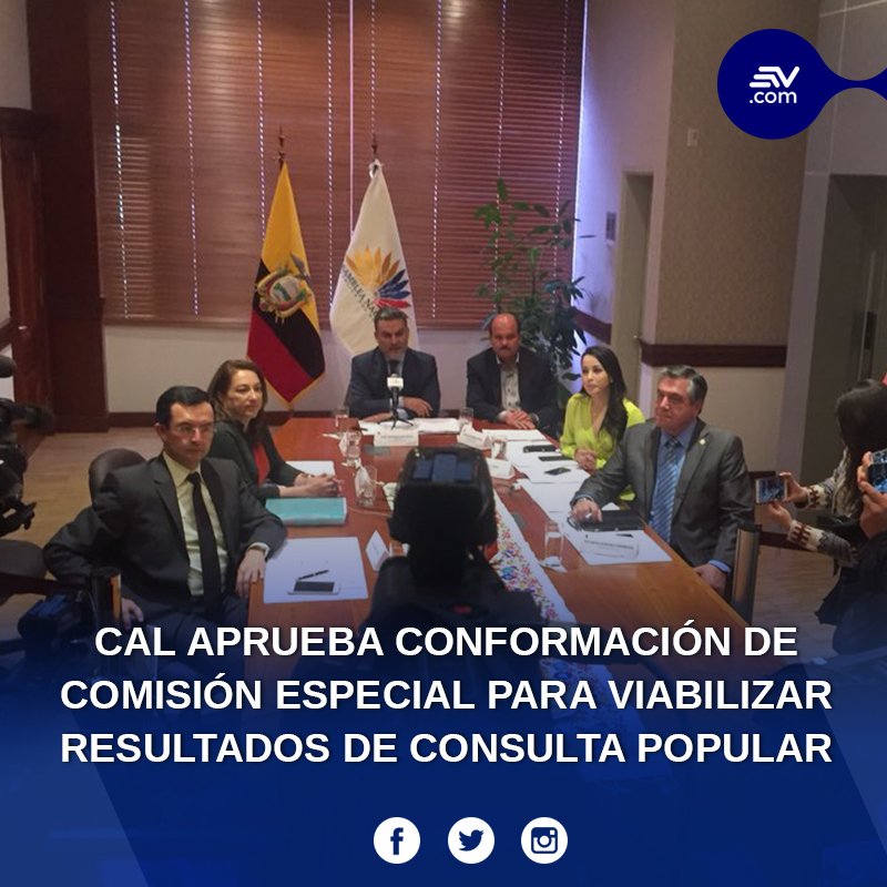 EcuavisaInforma's tweet photo. Esta fue una de las primeras decisiones que tomó el #CAL tras los resultados de la #consultapopular: https://t.co/oeRO0j23b6 https://t.co/A8JoqqCxtD