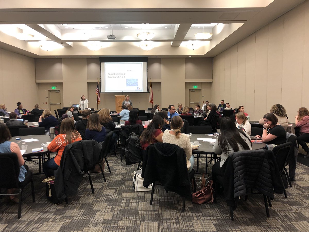 KleinISD's tweet photo. Kids need hope in their lives!  Rookie Ambassadors discussing how they can be that hope for their learners. #promise2purpose #fotps https://t.co/Dp3cMM9CTo