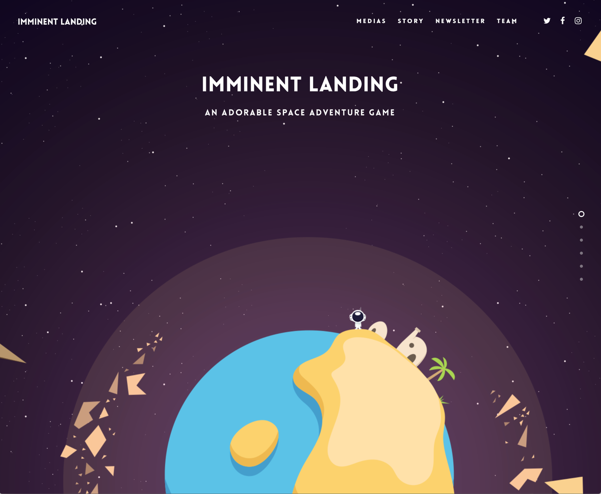 SneakyDevTeam's tweet photo. Big moment for us, we choose a name for our game and release the associated website ! 🎉🚀 #gamedev #indiedev

Welcome to https://t.co/etNKsI0MCC https://t.co/JXZnsdNx0p