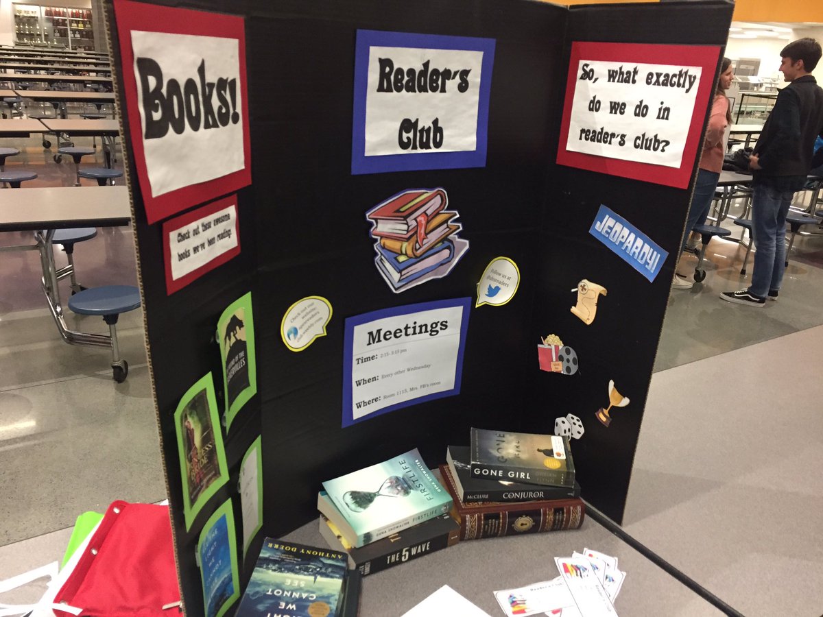 ahsreaders's tweet photo. Come check us out at curriculum night! #bookclub https://t.co/jSDvE4XAMm