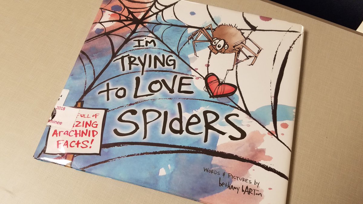 MrsSkubic's tweet image. Thanks @Hortonlib for bringing in awesome new books!  So excited to read on 5th grade #ArachnidDay

 @MASLOnline another great nominee!  
#ShowMeReader #WeAreVizLS
