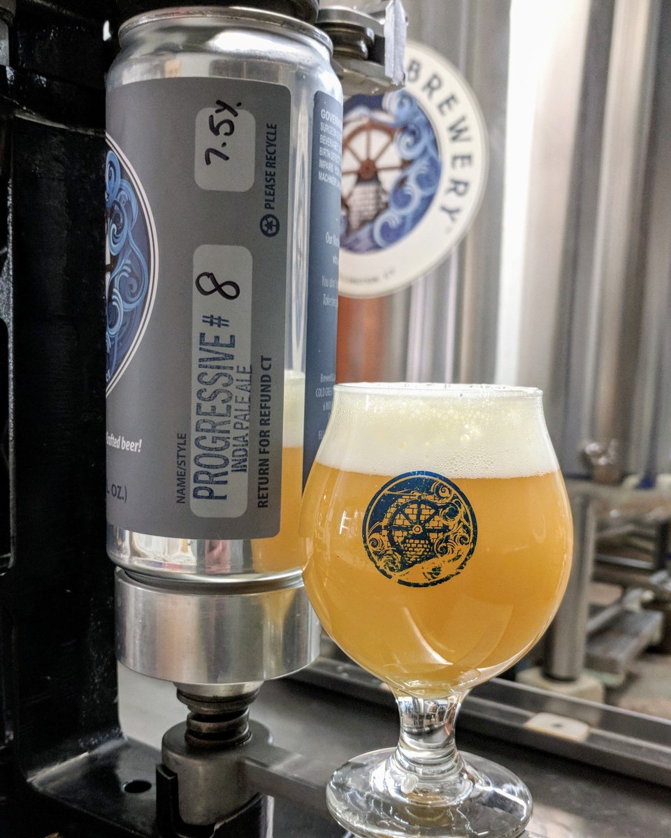 This Wednesday, we'll be dropping a new brew: Progressive #8! A soft New England style IPA brewed with Citra and Mosaic hops. At 7.5% we taste peaches, with subtle notes of pear and bubblegum.

Doors open at 1pm. Four crowler or two crowler/1 growler limit pp. Cheers. 🍻