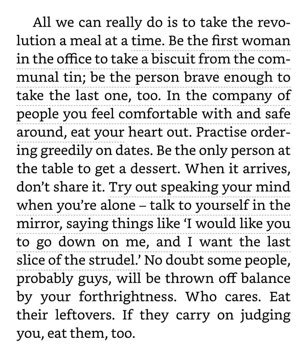 This bit from @rubytandoh’s Eat Up! is pretty much the antidote I needed to Lady Doritos today.