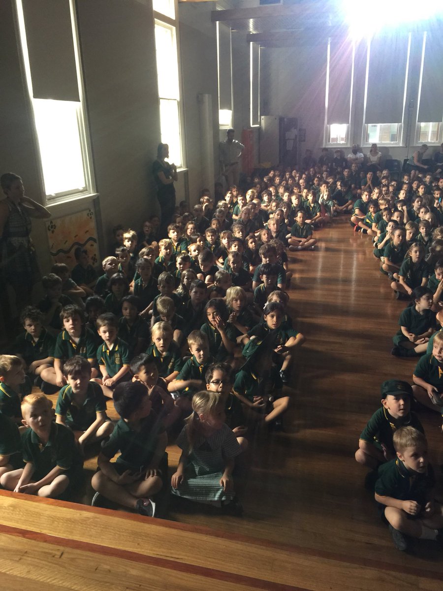 CamdenvillePS's tweet photo. Starting off our projects today with a whole school focus on environmental education. What a great hook event! #pbl https://t.co/nCKFOMQuKv