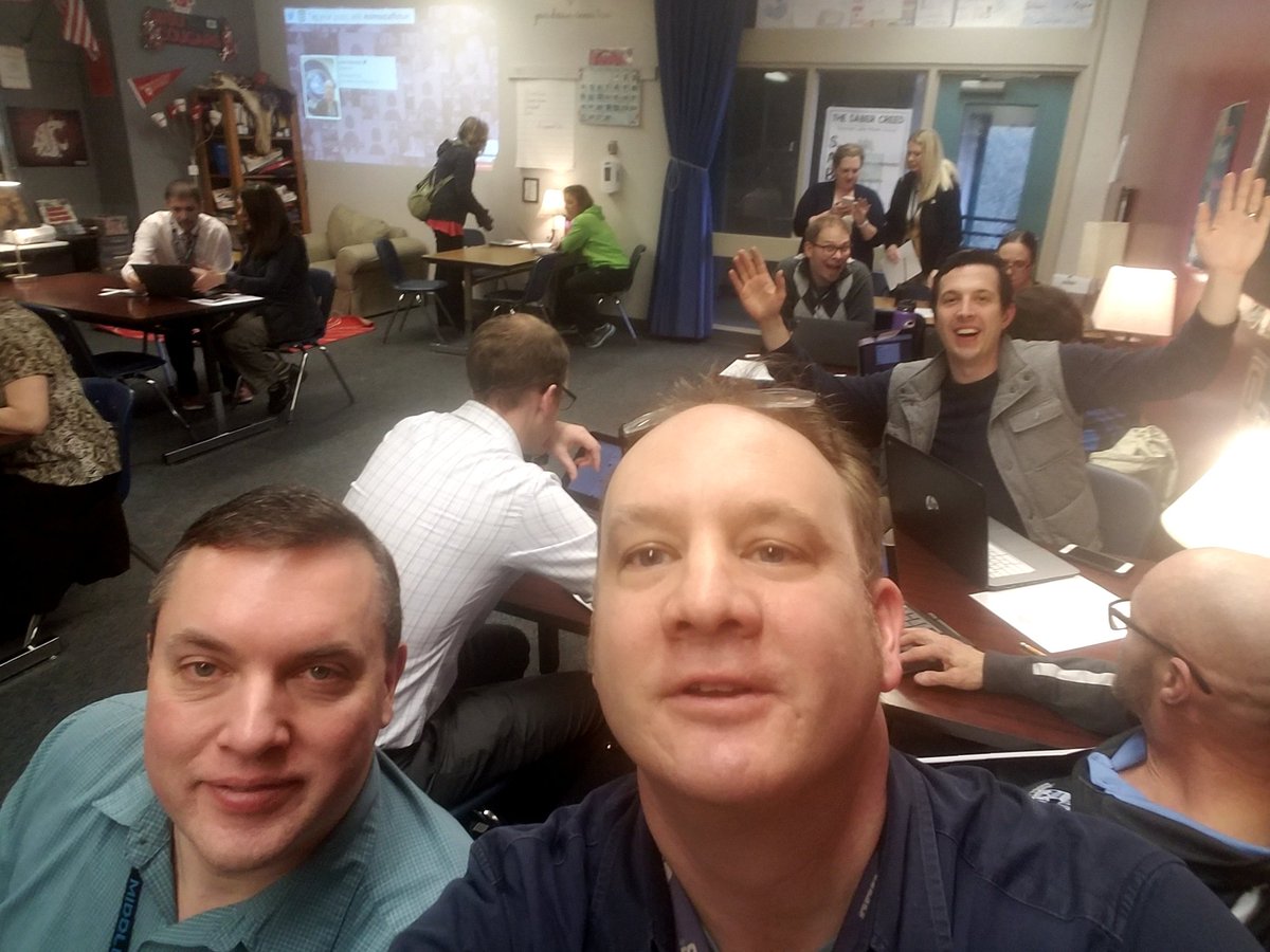 jfgarrett's tweet photo. My department #SLMSStaffChat https://t.co/cdZ5rMyM0E