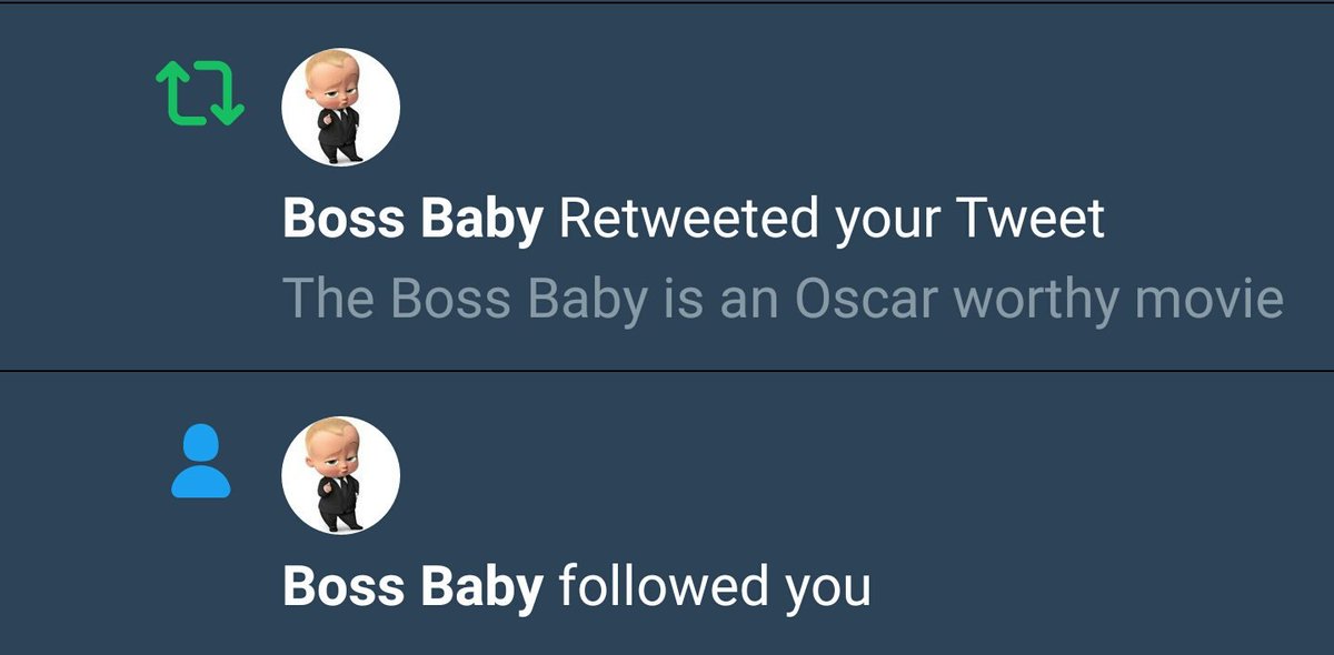 daannyyll's tweet photo. The Boss Baby is going too far! https://t.co/P9Z3dvvY6c