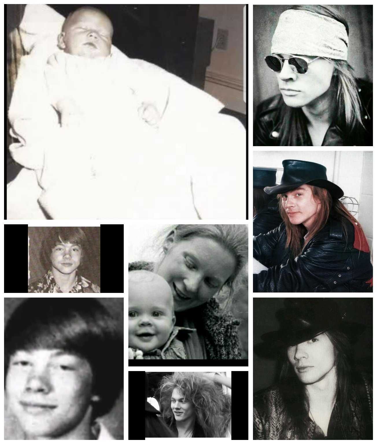 Happy 56 Birthday Axl Rose King of Rock . 