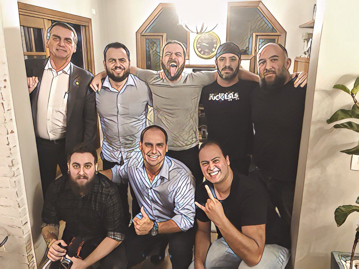 Resultado de imagem para bolsonaro e nando moura