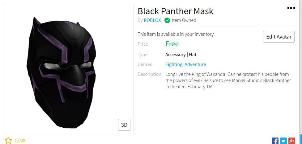 Demon Fire Demon Fire Twitter - black panther s mask roblox