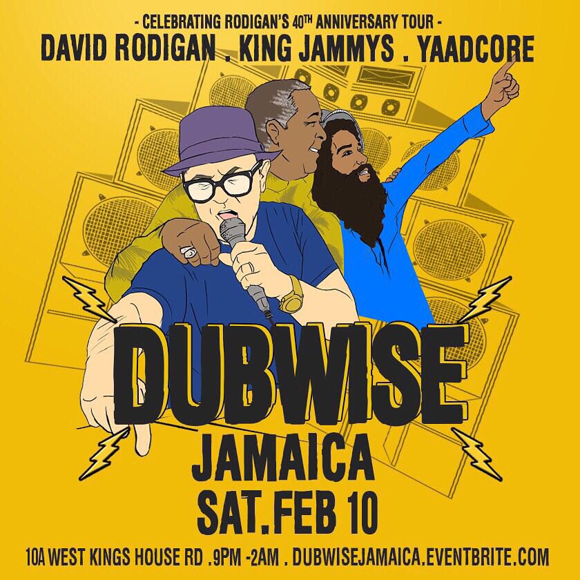 Kabakapyramid's tweet photo. Big bad @DubwiseJamaica this Satday with @DavidRodigan @kingjammys_ and @iAmYaadcore #Gridup 🙌🏾🙌🏾🙌🏾 https://t.co/1rccrVqgt5