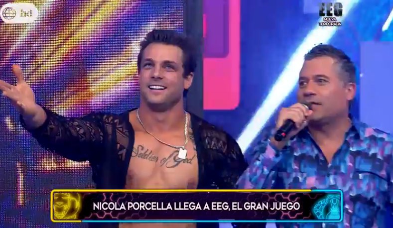 estoesguerra_tv's tweet photo. #EEGElGranJuego ¡SÍ, ÉL ESTÁ AQUÍ! ❤ Porque TÚ lo pediste, porque TÚ lo amas... ¡BIENVENIDO GUERRERO HISTÓRICO NICOLA PORCELLA! 💙🐍

MÍRALO GRATIS (Perú) EN @AmericaTVGO ► https://t.co/rkyxUJG9Cc https://t.co/xMDSlS5iH1